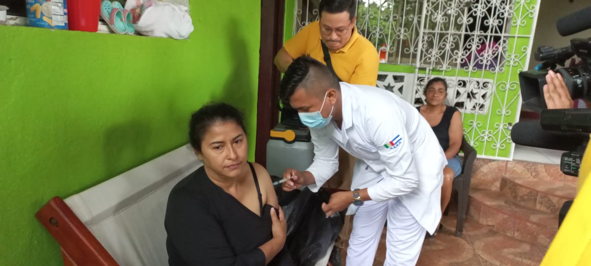 Familias de Ticuantepe están anuentes a vacunarse contra la Covid-19