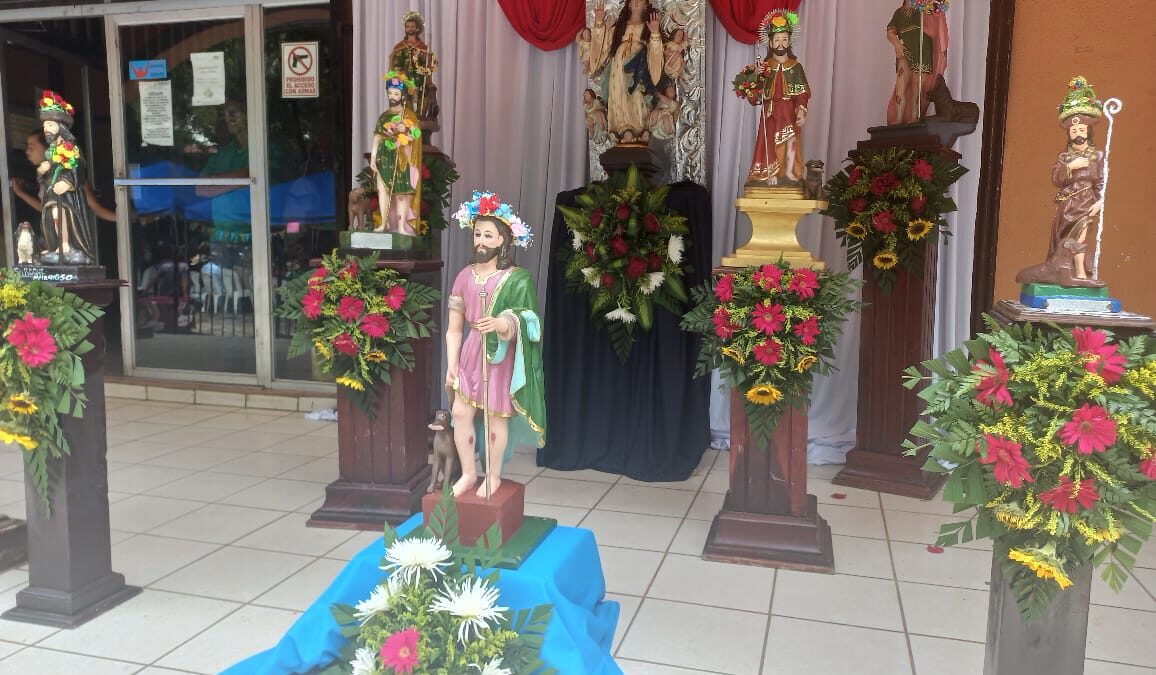 Fiestas en honor a San Roque, una de más populares de El Viejo