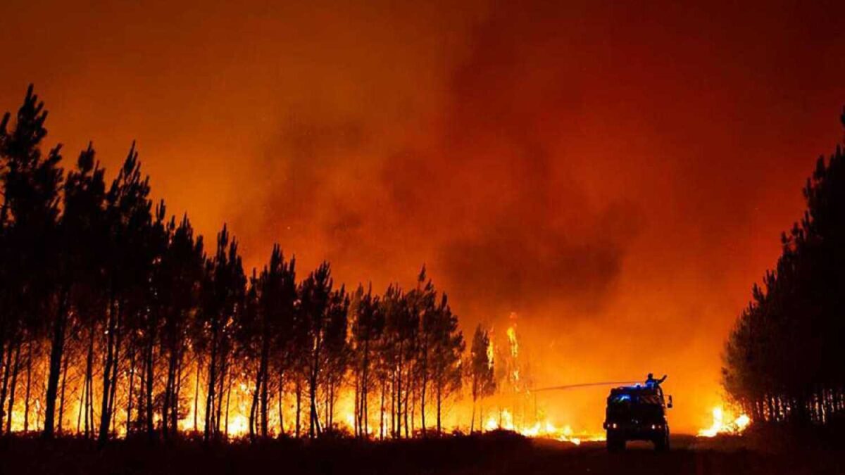 Al menos 13 mil hectáreas han sido consumidas por un incendio en España