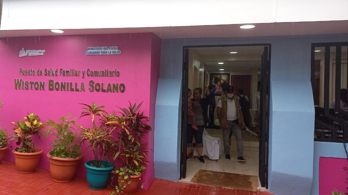Inauguran puesto de salud 123 de Managua, en Colonia Centroamérica