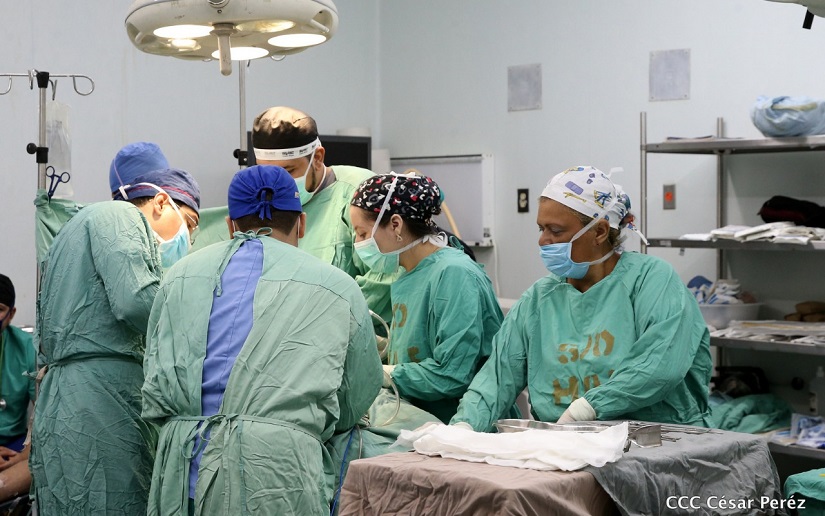 Realizan jornada quirúrgica de hernia y vesícula en el hospital Antonio Lenin Fonseca
