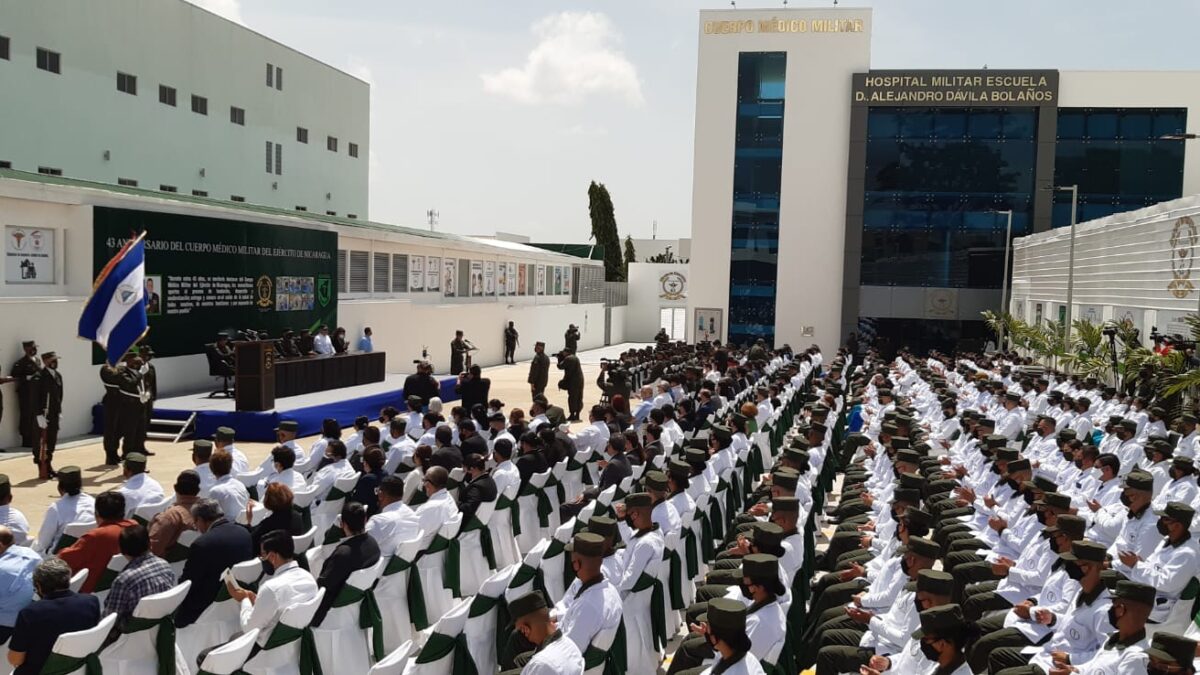 Cuerpo Médico Militar del Ejército de Nicaragua celebra 43 años de fundación