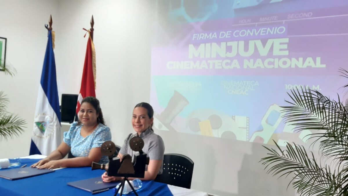 Ministerio de la Juventud y Cinemateca Nacional firman convenio