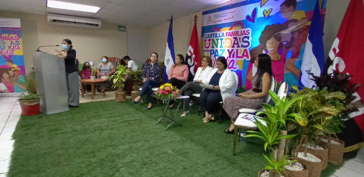 Cartilla «Familias Unidas Para La Paz y Vida», promueve cultura de amor en los nicaragüenses