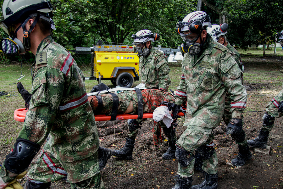 Colombia: nueve heridos tras accidente con una granada