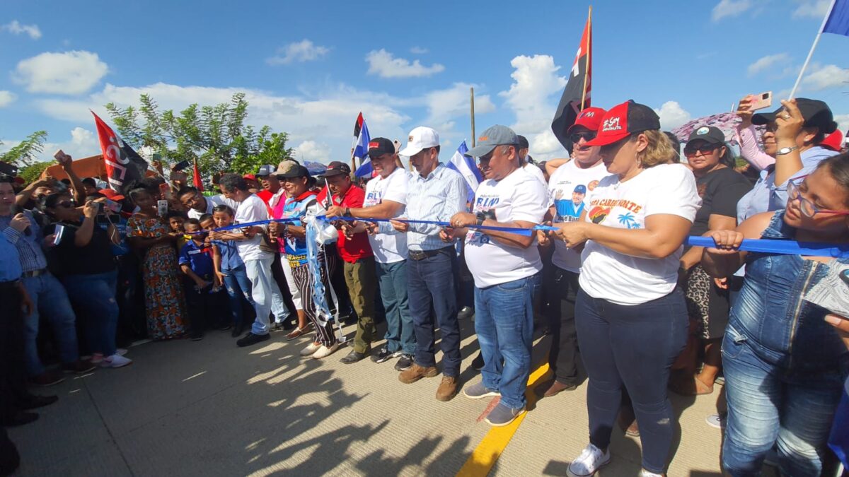 Inauguran primeros kilómetros de la carretera Sahsa-Puerto Cabeza