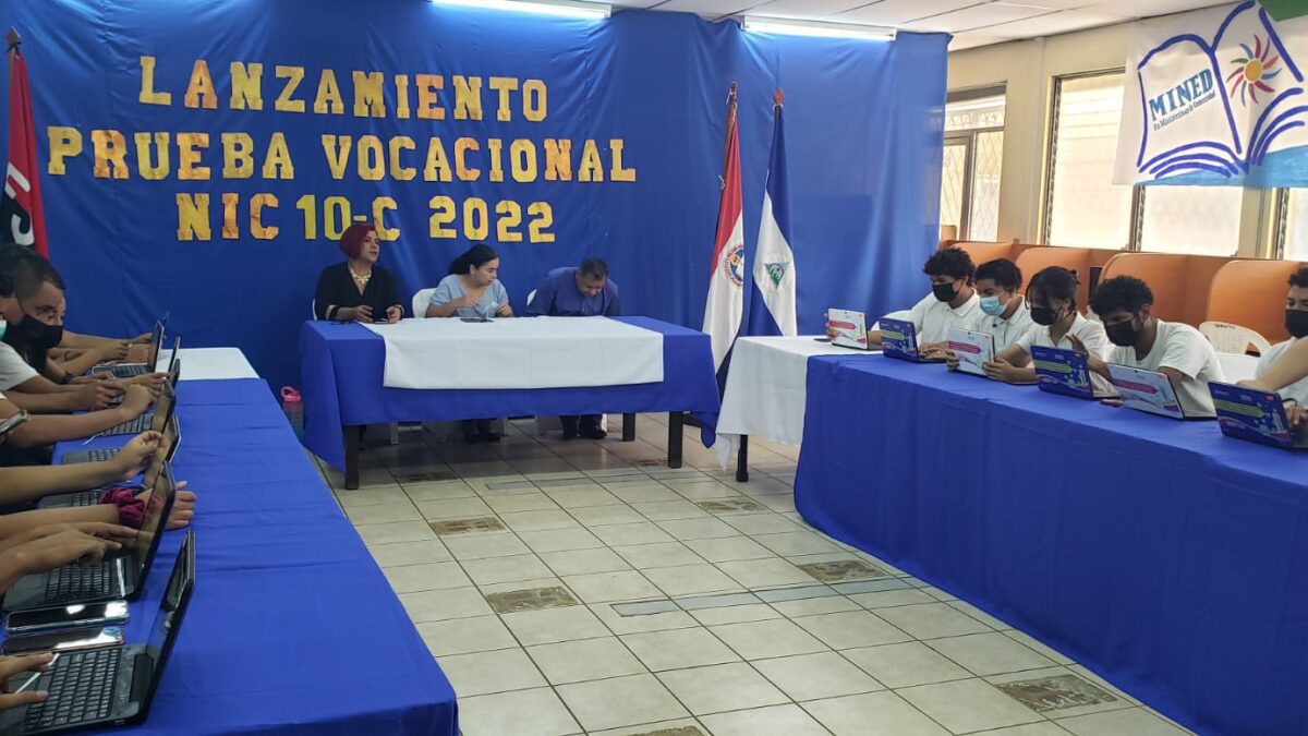 Mined lanza prueba vocacional «Nicaragua 10-C» para alumnos de secundaria
