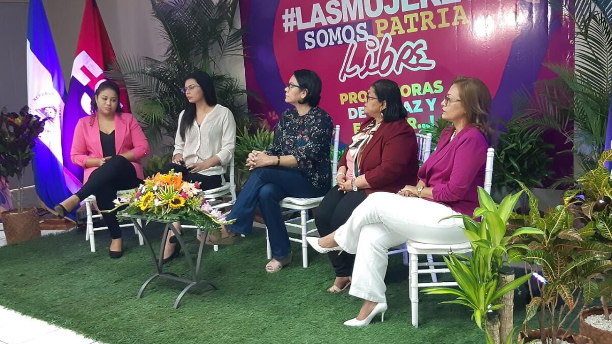 «Las Mujeres Somos Patria Libre», iniciativa a favor de las féminas nicaragüenses