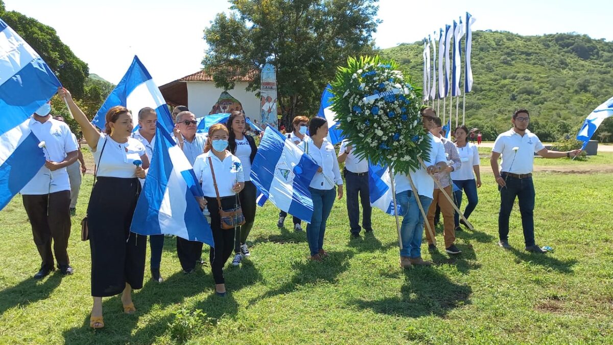Nicaragüenses visitan Casa Hacienda San Jacinto, para recordar la heroica y patriótica batalla