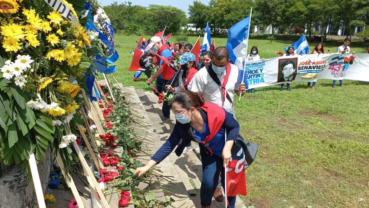 Nicaragüenses recuerdan a los héroes que defendieron la soberanía con dignidad