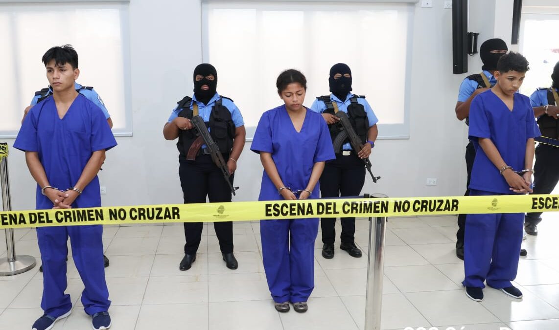 Policía Nacional presenta a los culpables del atroz asesinato de 2 niñas Ciudad Belén