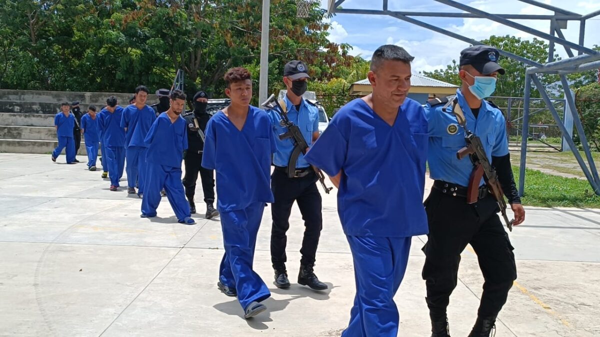Policía de Nueva Segovia en enfrentamiento contra la delincuencia
