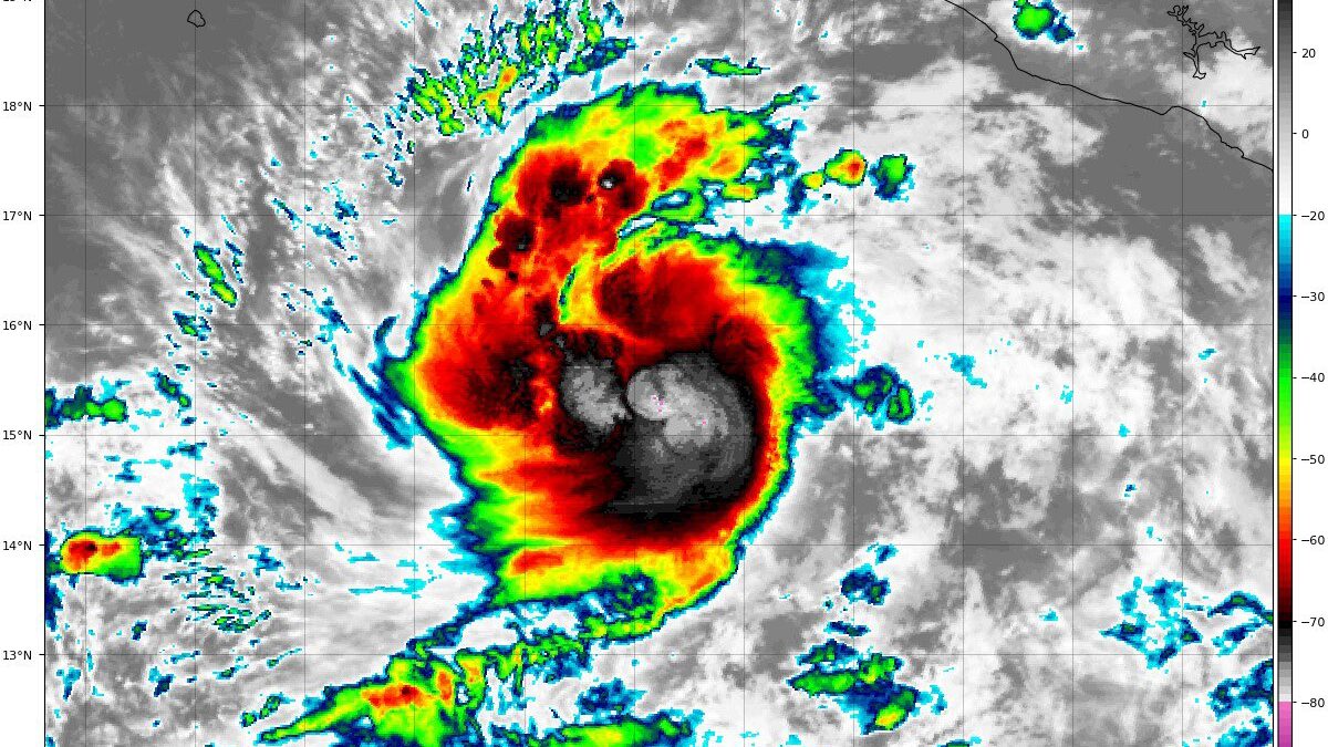 Tormenta Orlene podría alcanzar categoría de huracán en el Pacífico mexicano