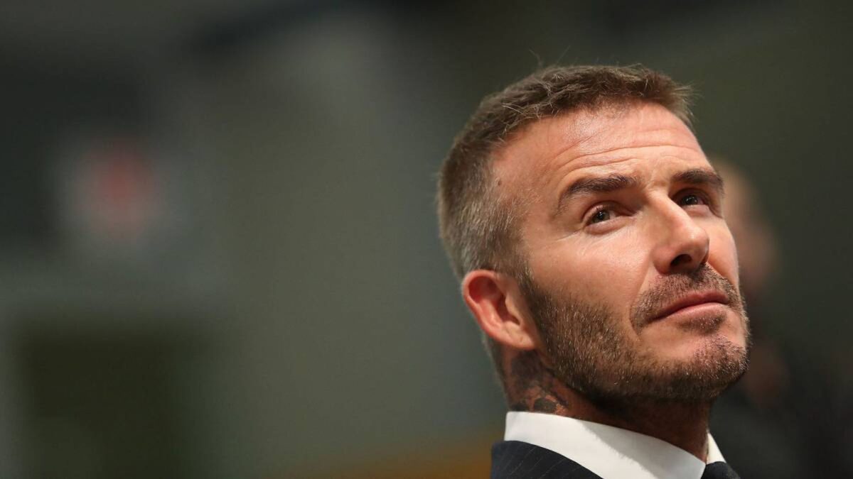 David Beckham demanda a empresa fitness por incumplimientos de contrato