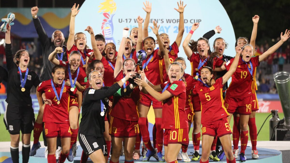 España campeona del Mundial Femenino Sub-17 de Fútbol