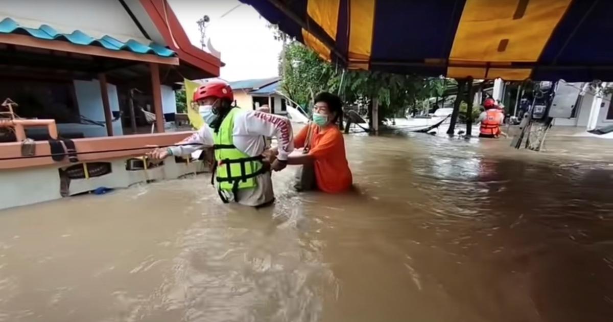 Más de 324 mil familias afectadas por inundaciones en Tailandia