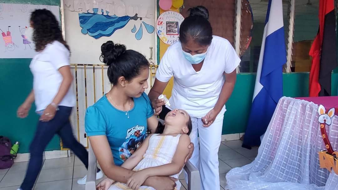Realizan lanzamiento de jornada de vacunación contra la polio en Nueva Segovia