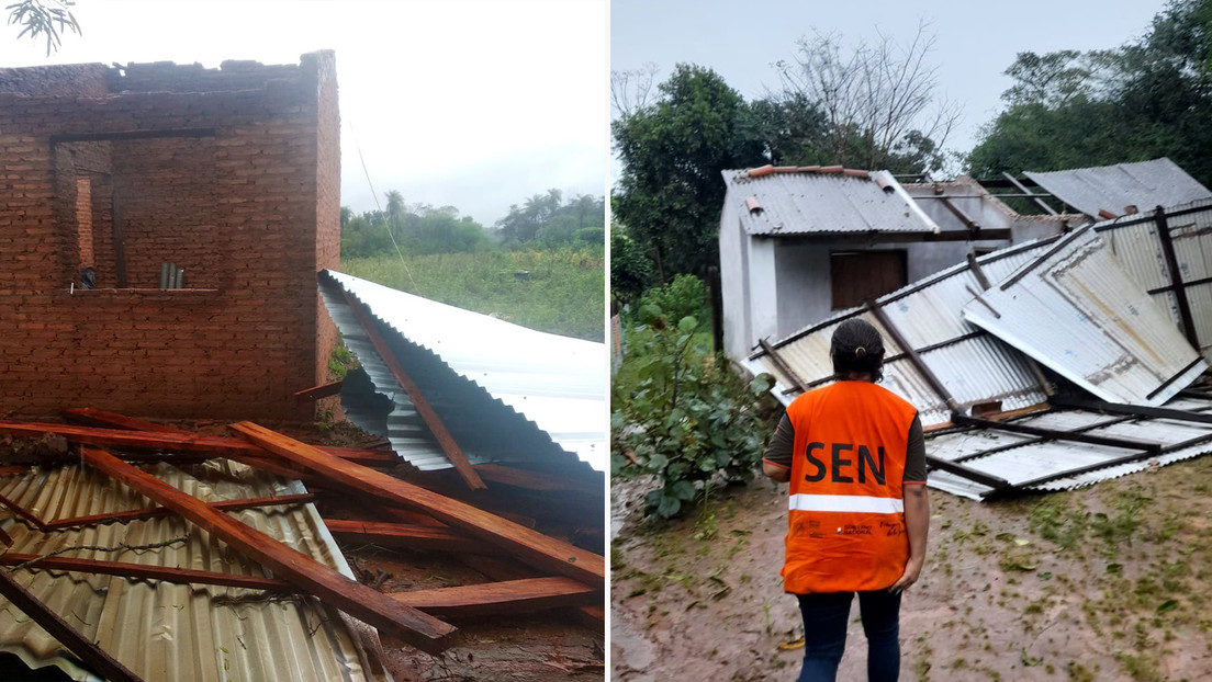 Fuertes lluvias afectan a más de 900 familias en Paraguay