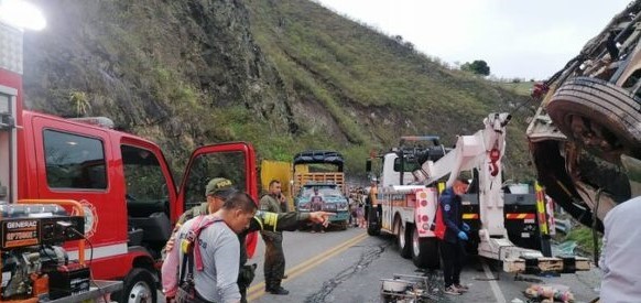 Varios muertos y heridos como resultado de accidente de tránsito en Colombia