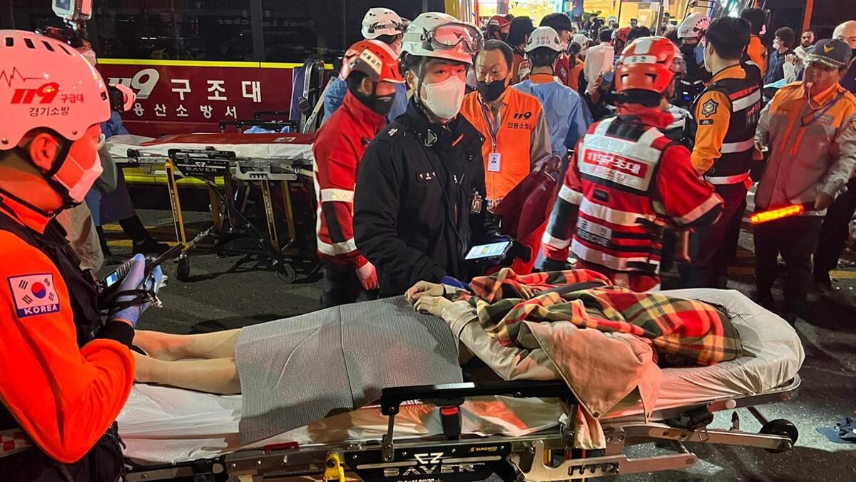 Varios muertos y heridos tras estampida en Corea del Sur