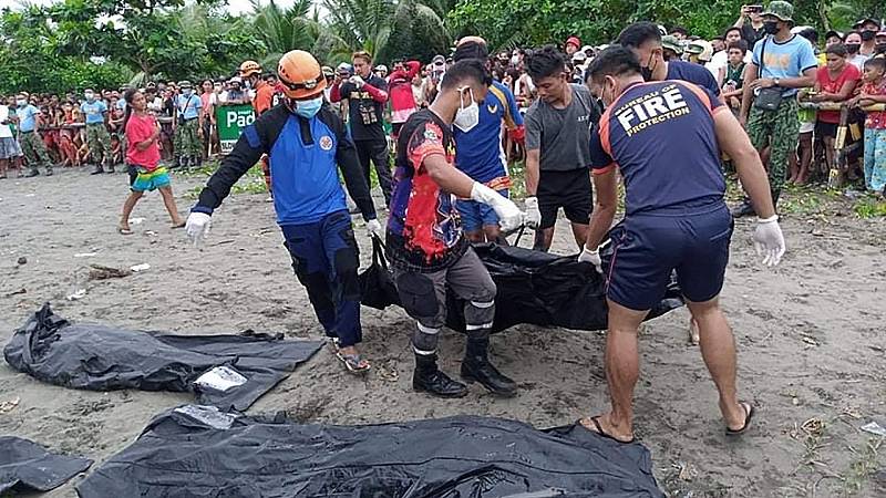 Asciende cifra de muertos por tormenta Nalgae en Filipinas