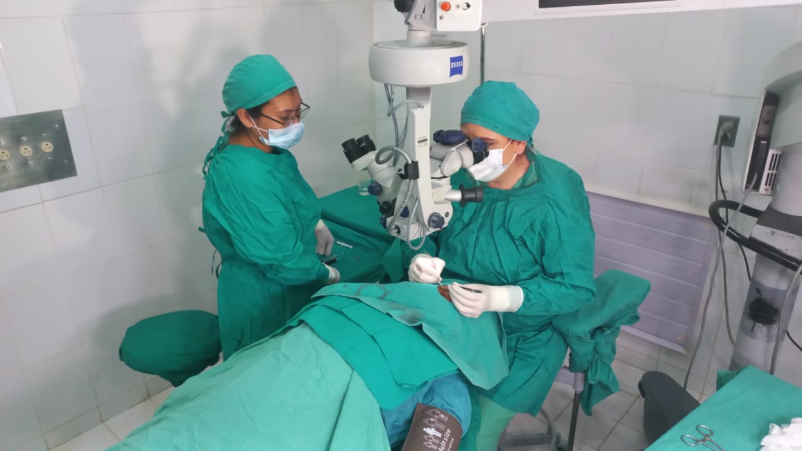 Rehabilitan sala quirúrgica del centro oftalmológico de Ciudad Sandino   