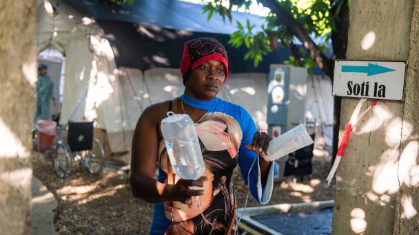 Haití: incrementa tasa de positividad en casos de cólera
