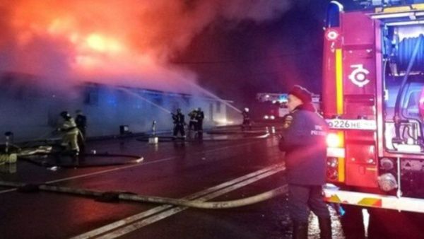 Incendio en un club de Rusia deja al menos 13 muertos