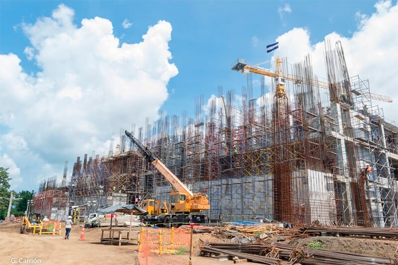 Obras públicas propician crecimiento del sector construcción en Nicaragua