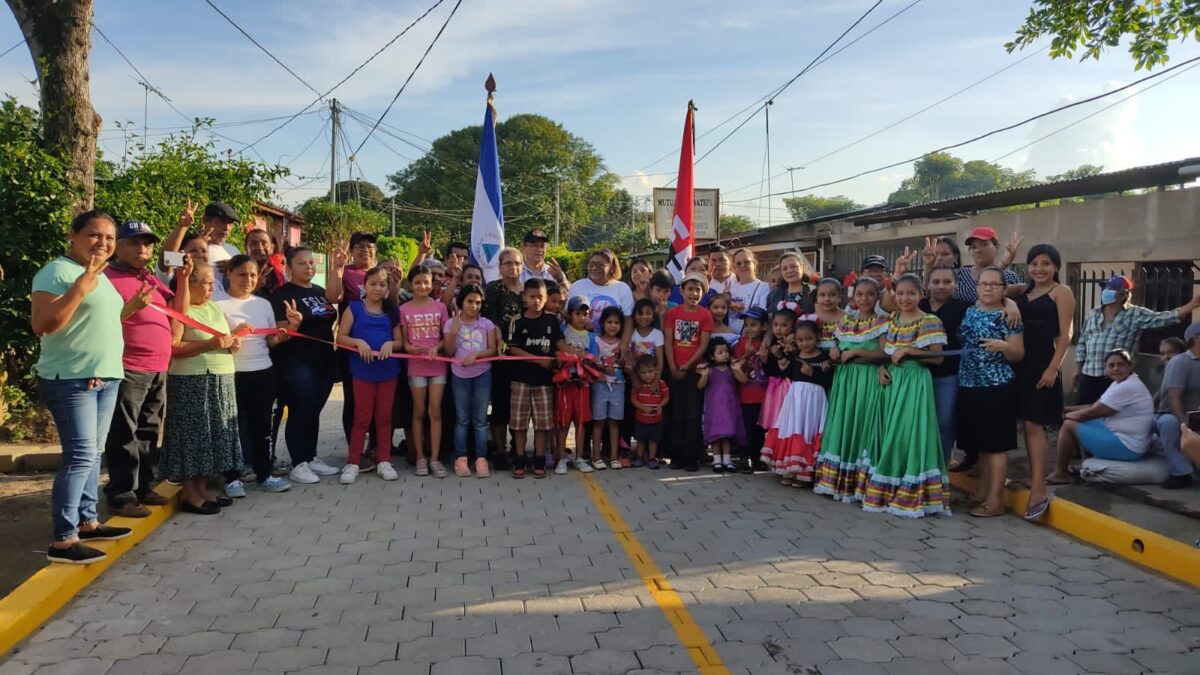 Programa Calles para el Pueblo beneficia a familias en Masatepe