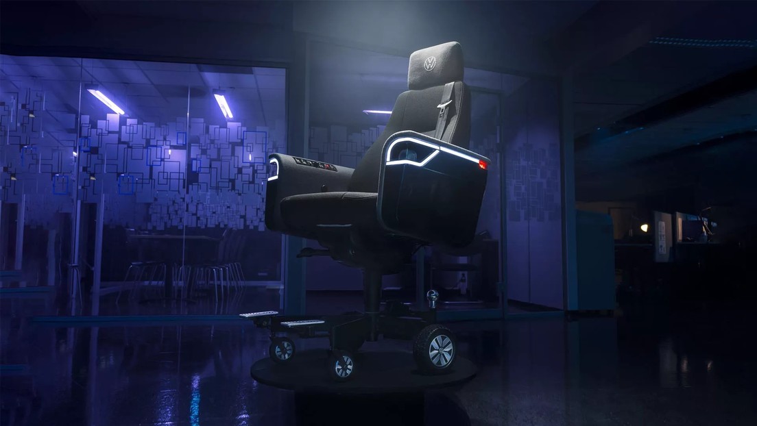 Volkswagen diseña una silla de oficina que se puede conducir a 20 km/h