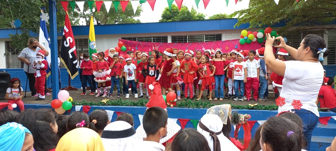 Estudiantes del colegio Modesto Armijo fortalecen valores propios de la navidad