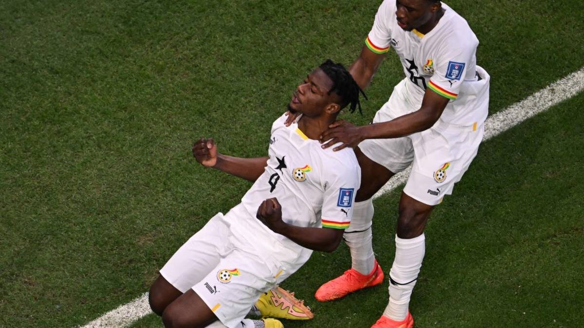 Ghana vence 3-2 a Corea del Sur en Mundial de Fútbol