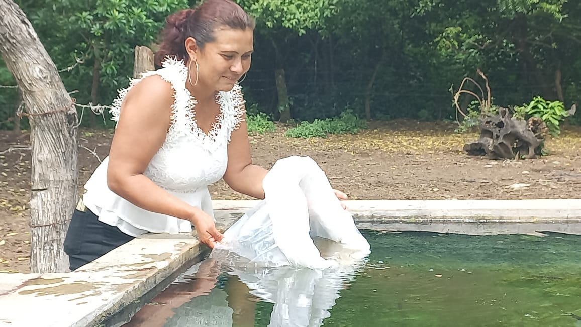 Inauguran estanque artesanal para cultivo de tilapias en comunidad de Ciudad Sandino