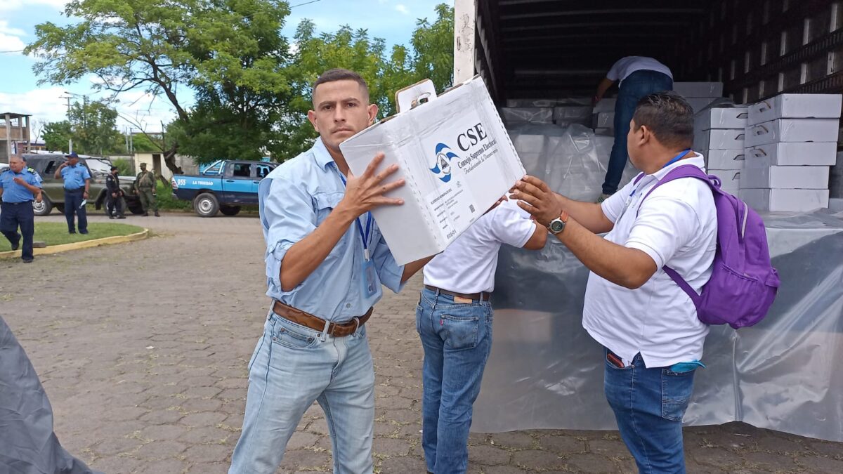 Llega material electoral a Estelí para comicios municipales 2022
