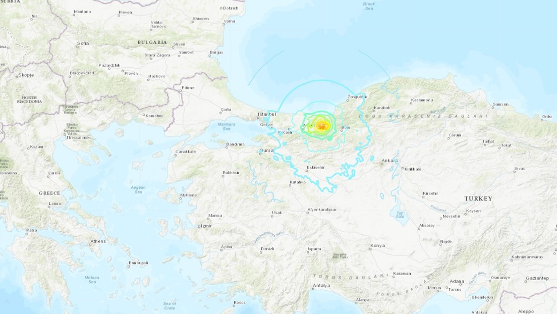 Potente sismo de magnitud 6,0 sacude Turquía