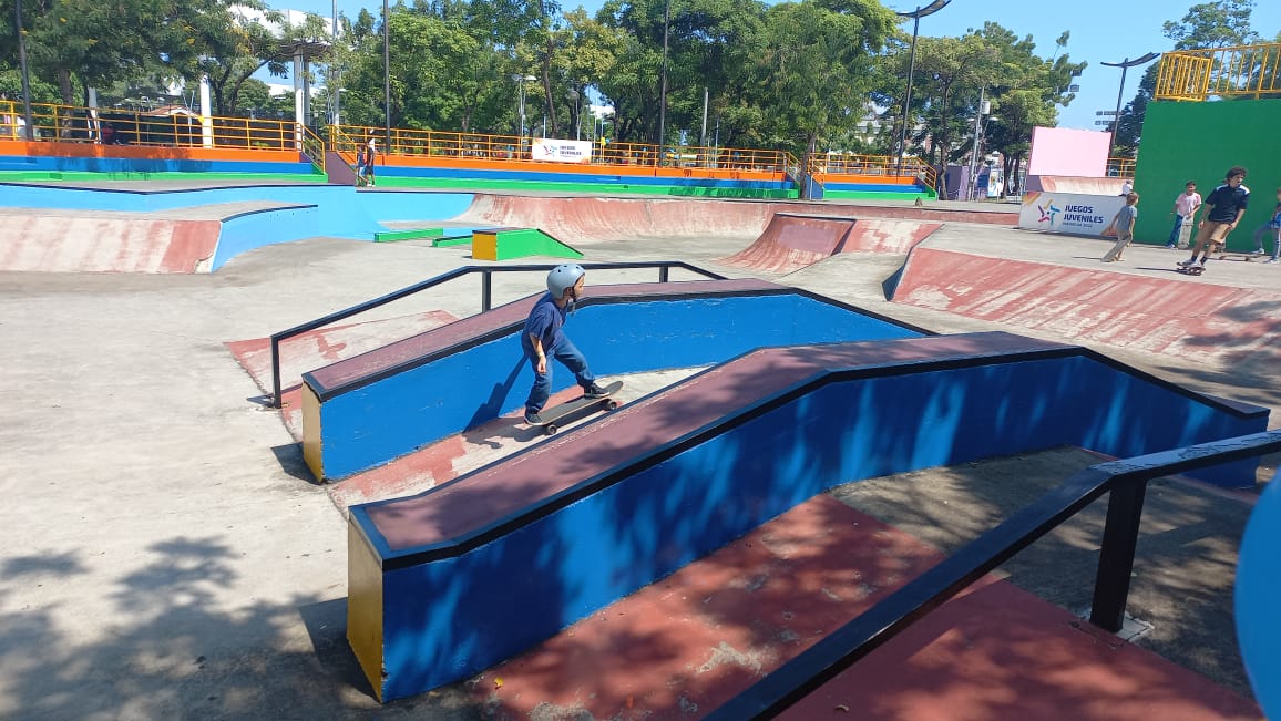 Amantes del Skateboarding participan de primeros Juegos Juveniles Managua 2022