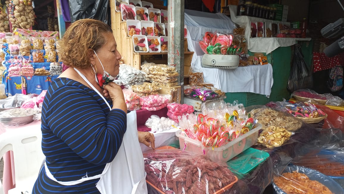 Muy buenas ventas de dulces tradicionales en el mercado Roberto Huembes