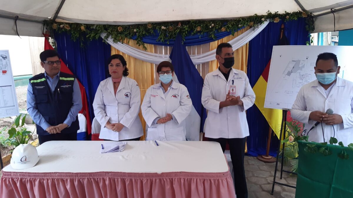 Construirán área para pacientes con la Covid-19 en hospital Alemán Nicaragüense