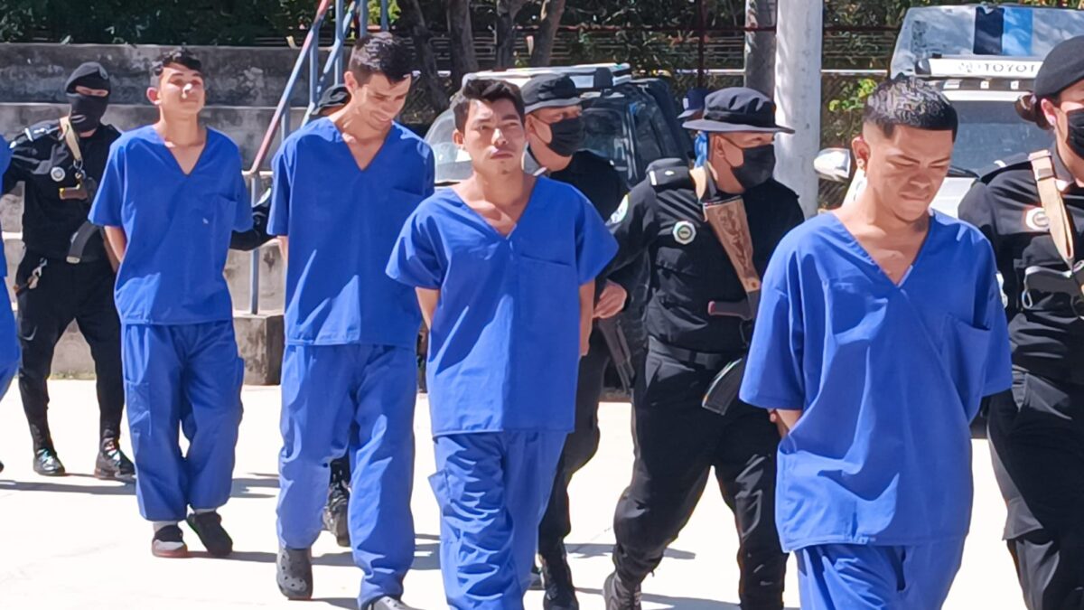Siete presuntos delincuentes capturados en Nueva Segovia
