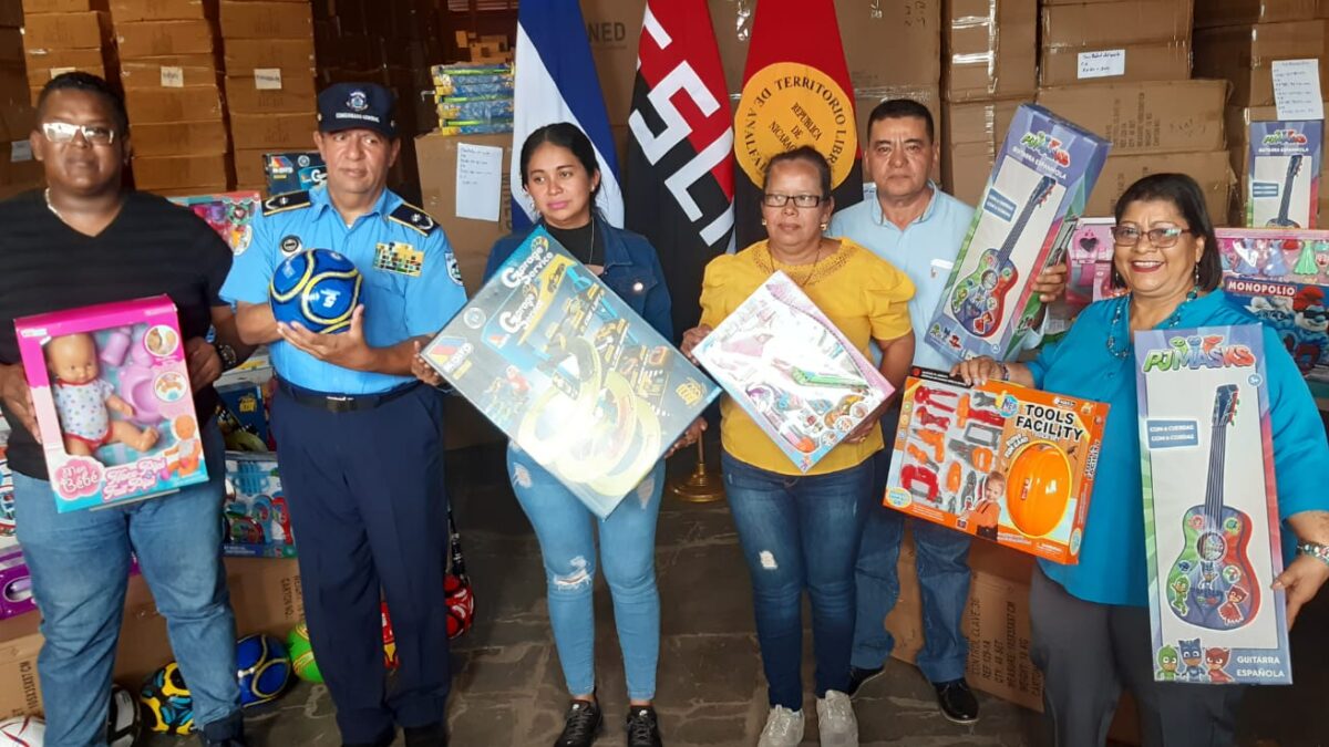 Más de 1 millón de estudiantes nicaragüenses recibirán juguetes