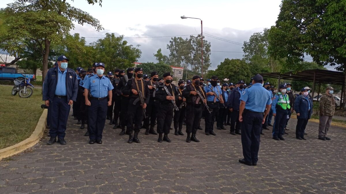 Fuerzas policiales activas con plan Gritería en Estelí