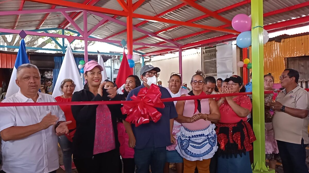 Alcaldía de Managua inaugura nuevo galerón en el mercado Iván
