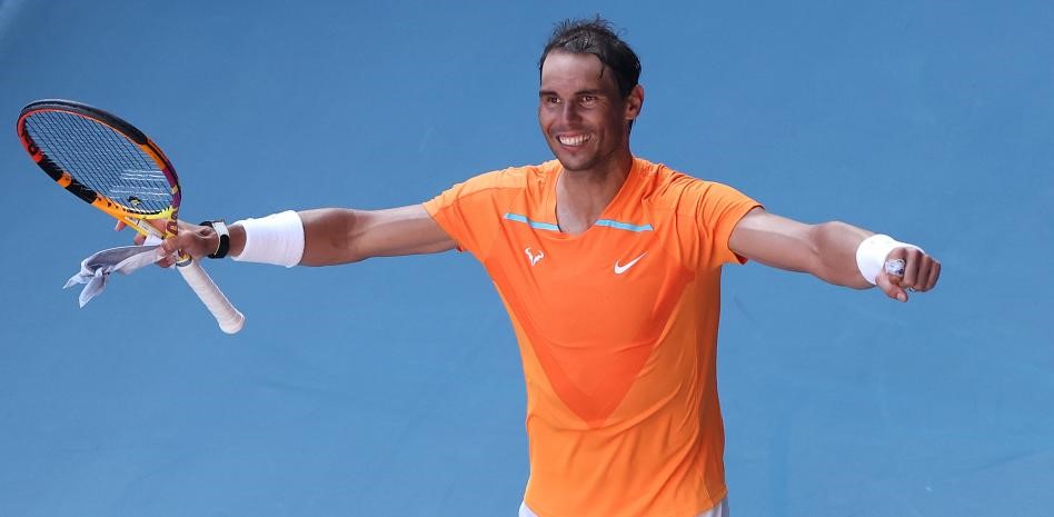 Nadal logra nuevo hito en su debut en el Abierto de Tenis de Australia
