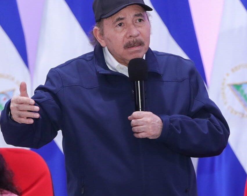 Presidente Ortega llama al trabajo con firmeza, pero atentos en la defensa de la paz
