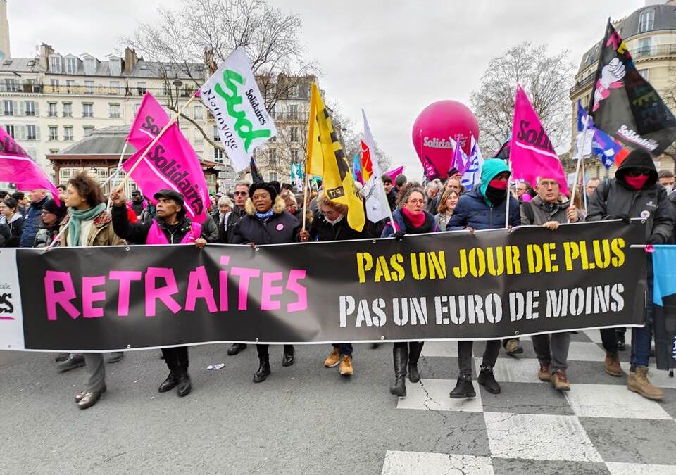Sindicatos convocan a nuevas jornadas de manifestaciones en Francia