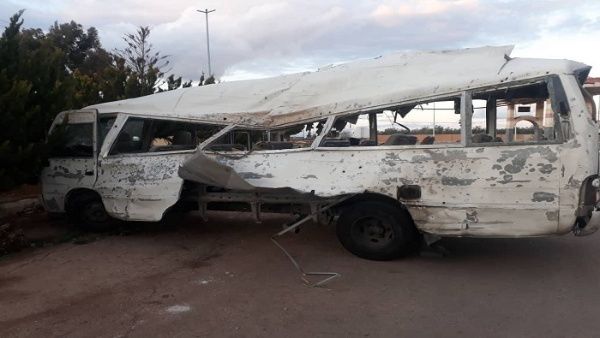 Al menos 15 agentes de seguridad heridos tras ataque contra autobús en Siria