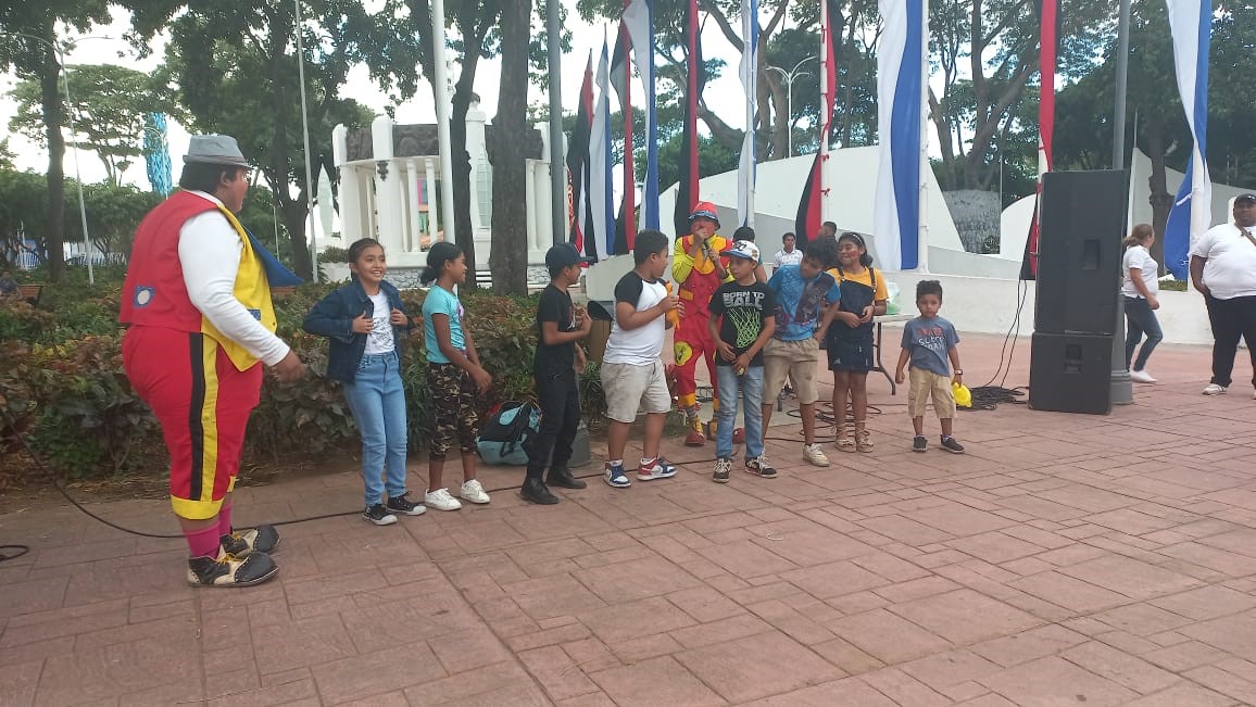 Inauguran festivales de la alegría para el disfrute de la niñez nicaragüense