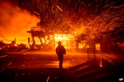 Chile reporta 301 incendios forestales activos