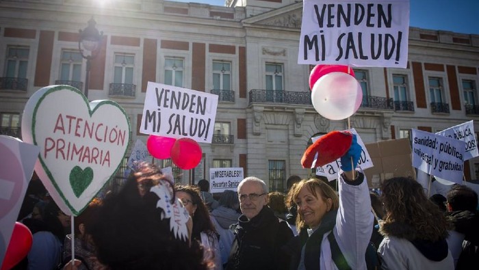 Gremios sanitarios españoles convocan a paros en defensa de la Atención Primaria